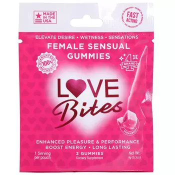 Love Bites Female Enhancement Gummies Ct.